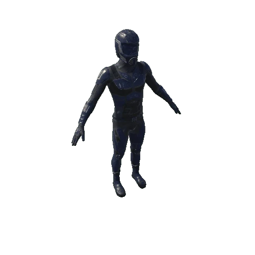 Sci-fi_character_unity_blue Variant